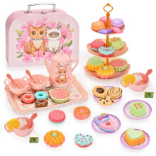 (Cat) Kinder-Rollenspielset, Kuchen- und Dessertküche, Teepausen-Geschenkbox für Mädchen