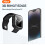 XiHAMA2-Pack2-σε-1 Αδιάβροχη θήκη συμβατή με Apple Watch SE, SE6/5/4 – Προφυλακτήρας υπολογιστή + 2