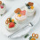 50 τεμάχια καφέ κύπελλα μιας χρήσης για cupcakes, θήκες για μίνι muffins, ανθεκτικά στη 6