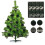 16 Pack Brown Flocked Christmas Ornaments 2.36 in 4