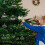 16 Pack Brown Flocked Christmas Ornaments 2.36 in 5