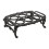 HOMEMAXS 1PC Black Cast Iron Egg Rack Kitchen Storage Holder for Dining Table 5