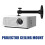 Support de plafond pour projecteur, support mural réglable pour projecteur, accessoire 3