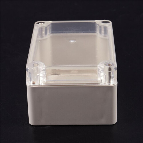 6X Couverture Transparente Plastic Electronic Project Boite de Jonction 100 X 68 X 50mm 2