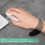 2 Pcs Ergonomic Mouse Wrist Rest Support Palm Rest Pad Carpal Tunnel Support Release Pressure on Hands Glid Smooth for Office Work Gaming Coding 2