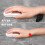 2 Pcs Ergonomic Mouse Wrist Rest Support Palm Rest Pad Carpal Tunnel Support Release Pressure on Hands Glid Smooth for Office Work Gaming Coding 4