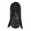 Schlafmütze aus Satin mit Schleife Black 1