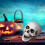 Realistic Plastic Halloween Skeleton Decorations, Mini Skull & Bone Models – Compatible with Halloween Props 4