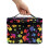 Mushroom Pattern Portable Makeup Organizer with Brush 3
