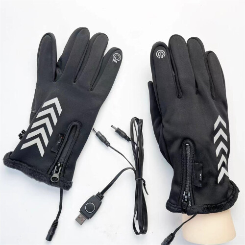 Heated Gloves USB Rechargeable Thermal Insulated Winter 2