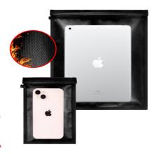 Signalblockierende Tasche für Elektronik Black S