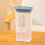Pichet en plastique transparent avec couvercle 2,5 L 6
