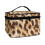Polyester makeup bag with handle 8.86x6.5x5.9 inches 2
