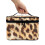 Polyester makeup bag with handle 8.86x6.5x5.9 inches 3
