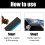 Car Crystal Coating for Plastic Parts 3PCS 6