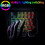 One Handed Gaming Keyboard and Mouse Combination Mini Wired RGB Backlit 2