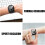 Θήκη XiHAMA2-Pack + σκληρυμένο γυαλί για Apple Watch Series 9/8/7 41mm, λεπτό κάλυμμα προφυλακτήρα 4