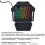 One Handed Gaming Keyboard and Mouse Combination Mini Wired RGB Backlit 5