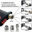 High Pressure Wash Gun, Lance, Nozzle Kit, 4000psi M22 Tip Kit 4