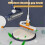 (Indigo) KINCJON Multifunctional Floor Brush Rotatable Multi-angle Floor Brush For Washing 3