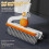 (Indigo) KINCJON Multifunctional Floor Brush Rotatable Multi-angle Floor Brush For Washing 4