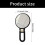 Magnification Makeup Mirror With Sturdy ABS-White 15X 6