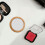 Unbranded wooden mini makeup mirror round portable 2 pcs 4