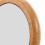 Unbranded wooden mini makeup mirror round portable 2 pcs 8