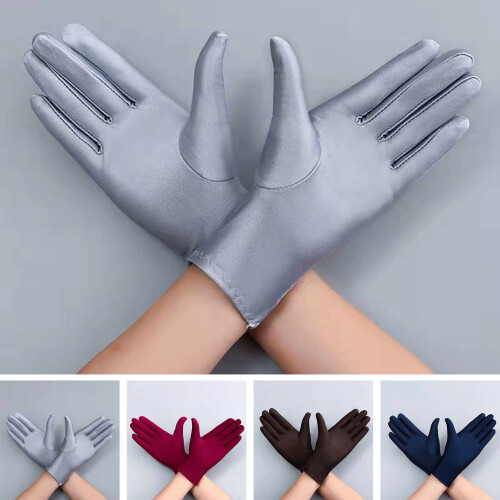 Unisex polyester spandex handsker – ensfarvet, vante 1
