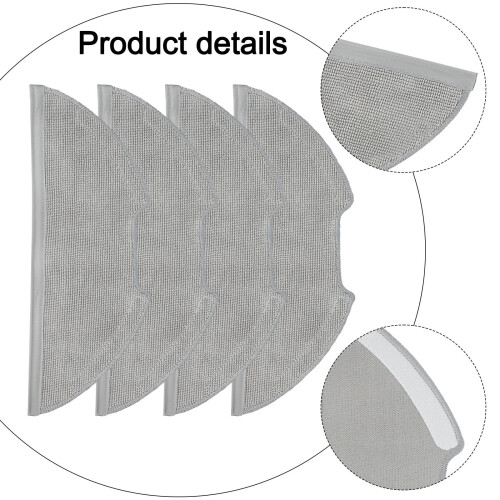 Microfiber Mop Cloths for Eureka E20 Plus Vacuum 4 or 10 2