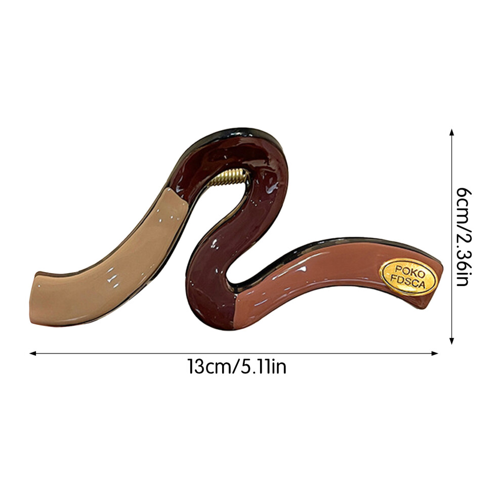 Hue-Grain Women\'S Hair Claw Clips - Strong Grip, Non-Slip, All Hair Types