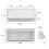 RV Exhaust Vent Cover White Impact Resistant with Lockable 6