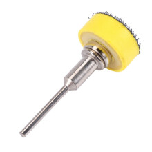 400 Piezas 25Mm 1 Pulgada Disco Lijadora Disco de Lija 100-3000 Papel de Grano con Placa de Almohadilla de Pulido Abrasivo+Vástago de 1/8 Pulgadas