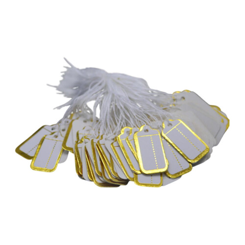 Price Tags with Hanging String 100 Pieces 2