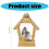 Indoor Christmas Nativity Scene Resin Manger Display 5