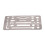 3X Stainless Steel 27 Patterns Erasing Drawing Drafting Tool Shield 3
