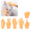 Fingerdocka, små, mjuka händer för kattmassage 7