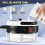 Handheld Steam Cleaner 2500W White 5