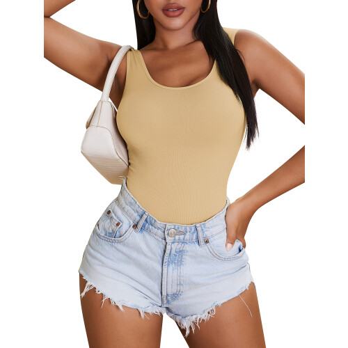 Women's Seamless Backless Bodysuit with Tummy Control & Compression – Compatible with All Sizes 1