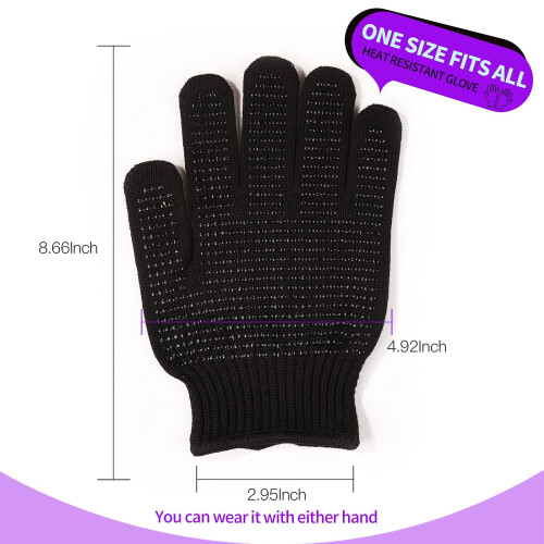 Värmebeständiga handskar med silikonknölar – 2-pack 1