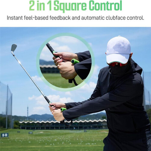 Training Grip Posture Square Control Set  Swing Instant Feel-Based Feedback Training Aid Putter Grip Correction 2
