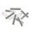HO Scale Model Train Rail Joiners Fishplates 10 Pieces 3