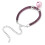 Adjustable Pink Nylon Cat Collar with Bell & Extension Chain 1