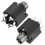 5 Pin 6.35MM Audio Microphone Female Socket Panel Solder Conenctor with Nut 5