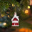 FloHua Christmas tree hanging balls black irregular 2 pcs 4