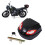 Maleta trasera universal para motocicleta (negra) 8