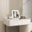 8x10" Lighted Vanity Mirror, 3-Color Dimmable LED, Touch Control, Portable w/ U-Bracket – White 2