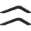 Universal TV Base Bracket Black 1 Set 4