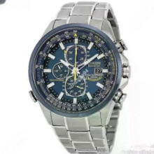 NEUE Luxus-Eco-Drive-Uhr – Herren-Weltchronograph