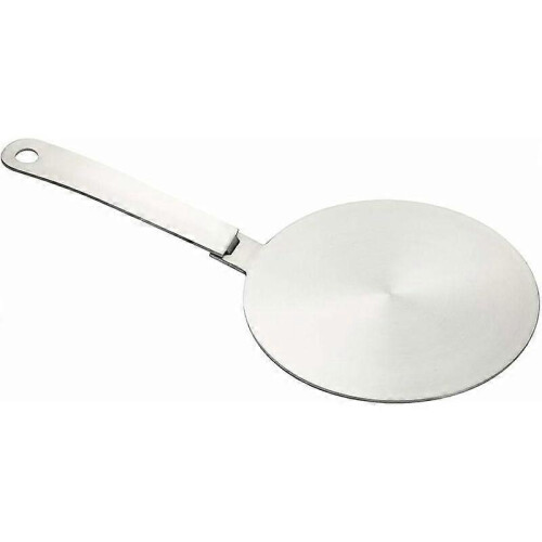 Induction Adapter, Converter Disc for Induction Cooktop, Heat Diffuser Plate with Separable Handle and Base 20cm 1
